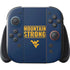 West Virginia University Yellow Nintendo Switch 2 (2025) with Joy-Con Skin